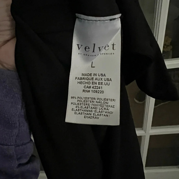 Velvet By Graham & Spencer Black Dress - Picture 3 of 3